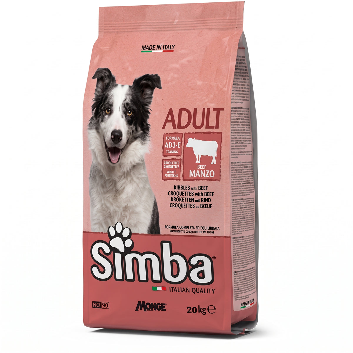 CROCCHETTA CANE MONGE ADULT "SIMBA"