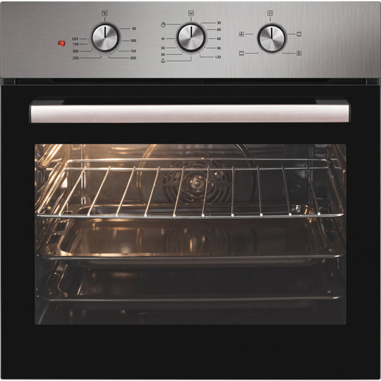 FOUR ENCASTRABLE VENTILÉ STAYLUX 60CM INOX