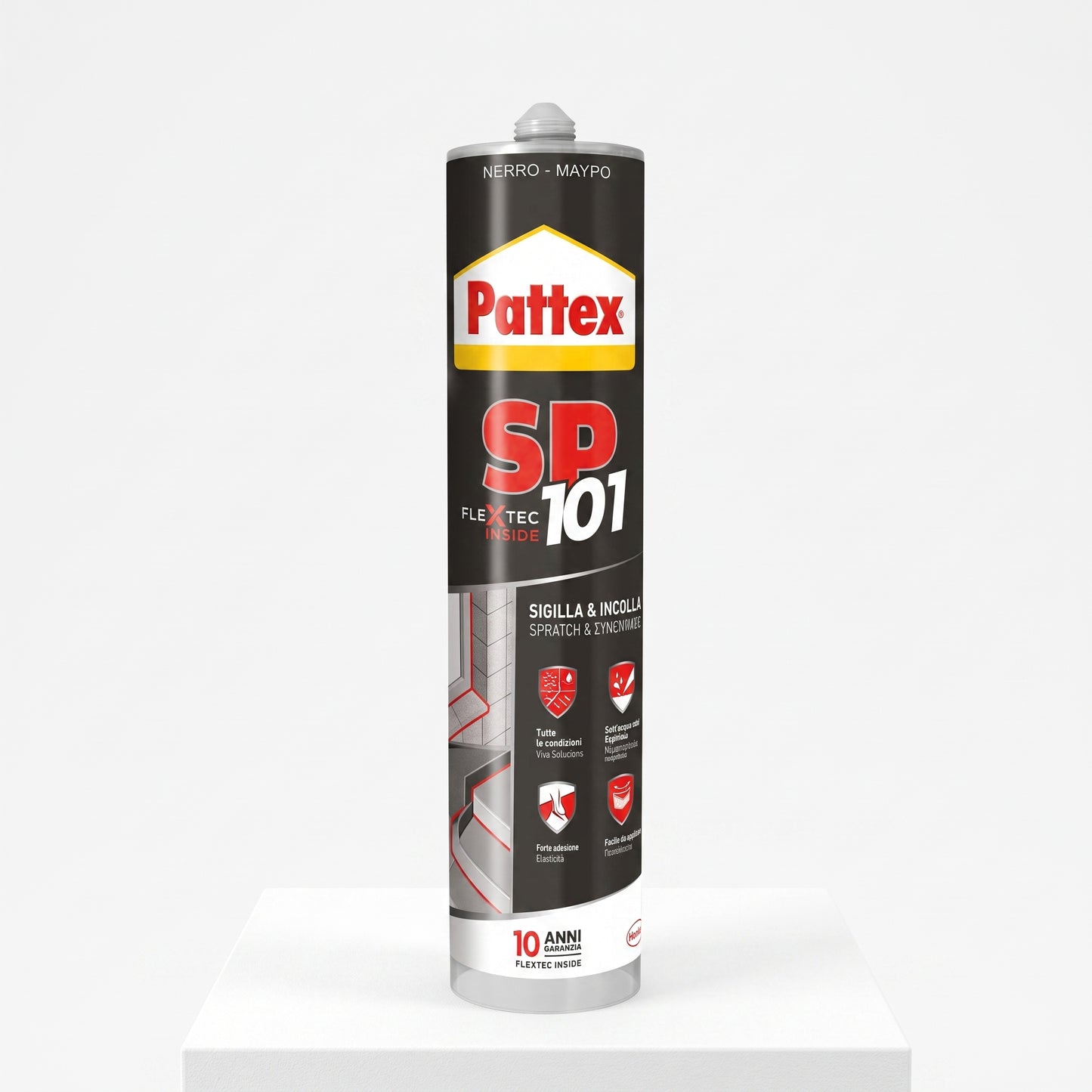 PATTEX SILICONE SP101 280 ML CARTUC.