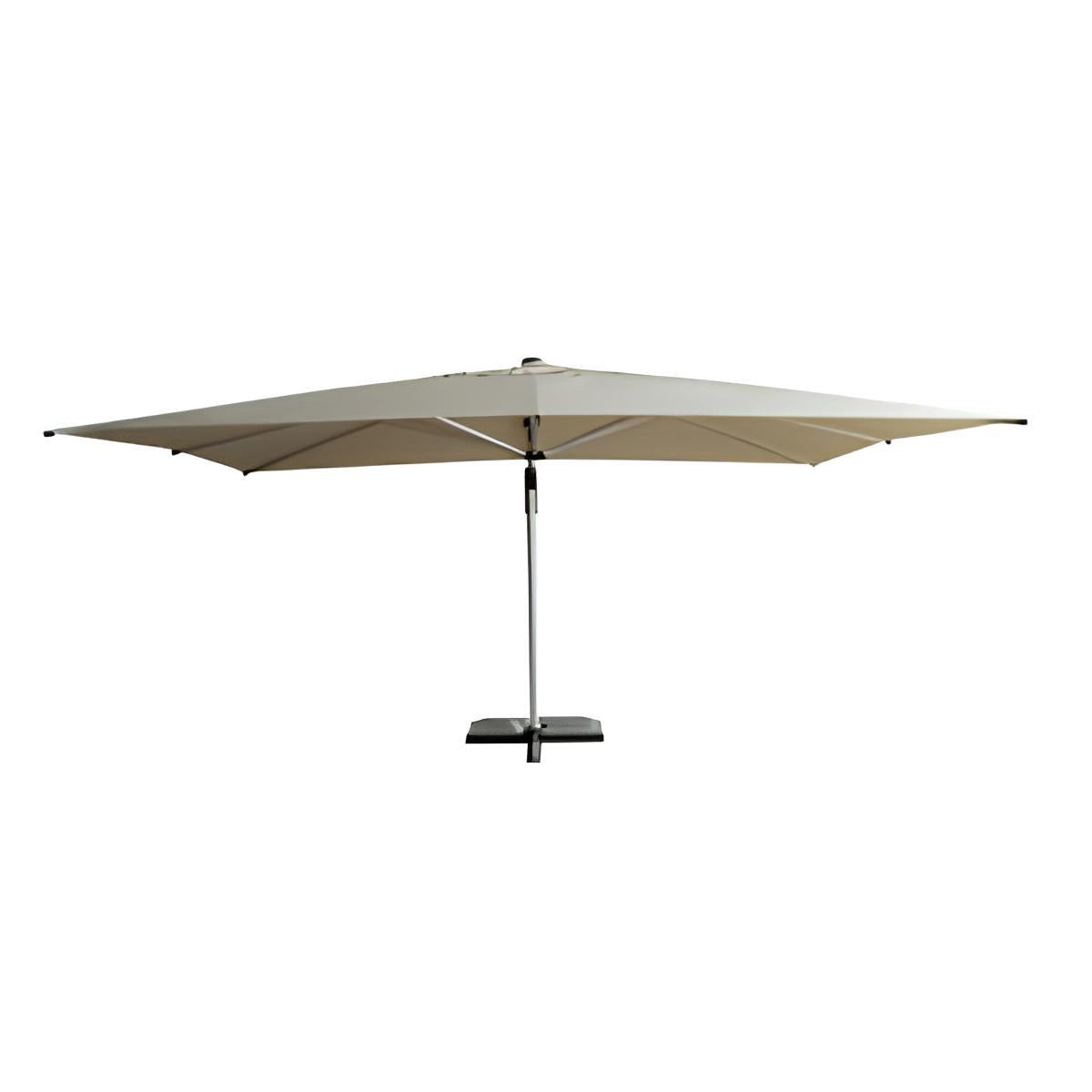 OMBRELLONE DECENTRATO ALLUMINIO ANODIZZATO BIG CAPRI 3X4M BEIGE