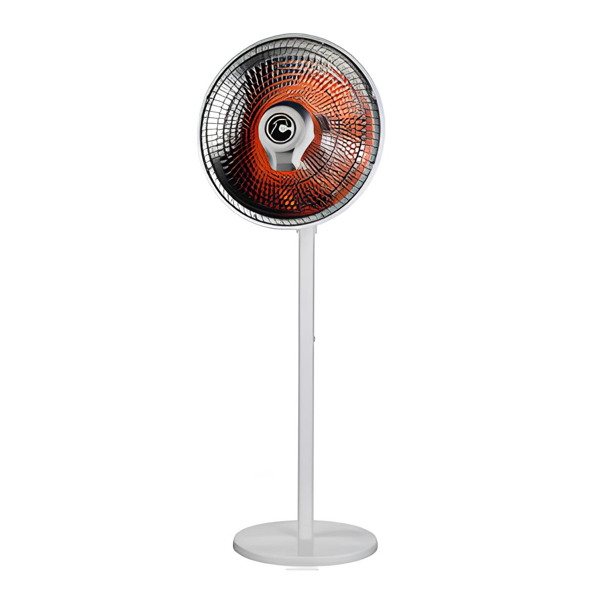 STUFA A PARABOLA FIBRA DI CARBONIO CON PIANTANA 1000W