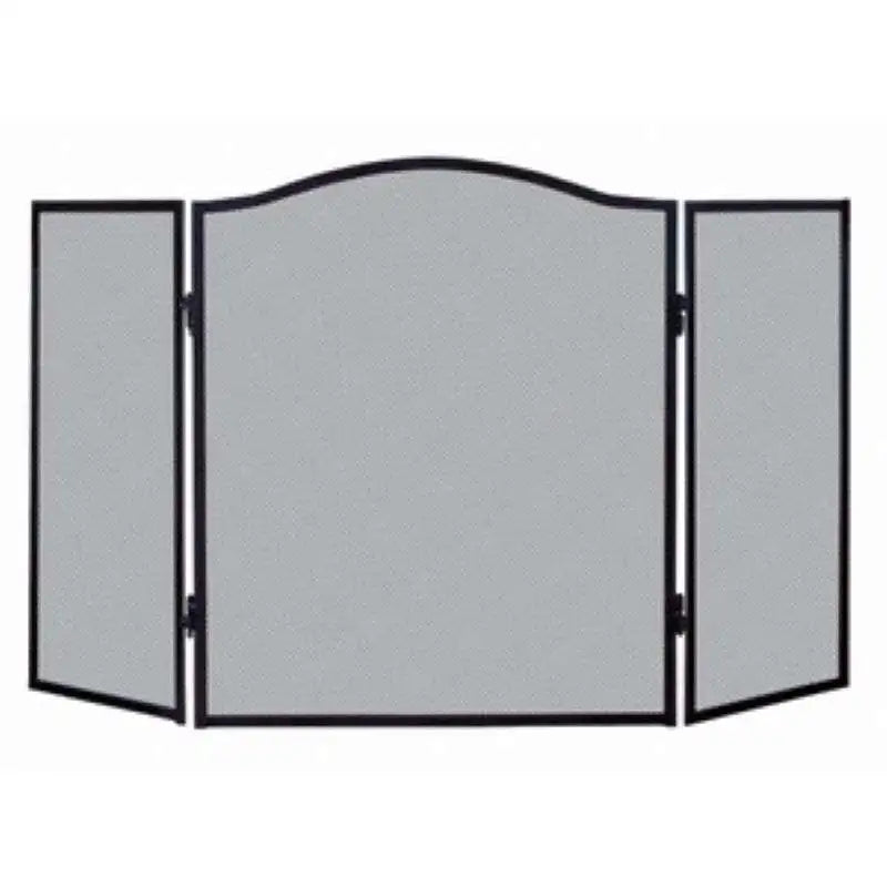 C CORTAFUEGOS 3 PANELES 101X61 P/CHIMENEA NEGRO