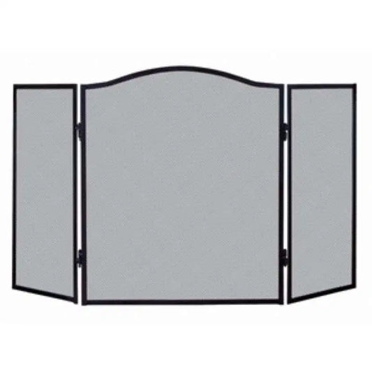 C PARASCINTILLE 3 PANNELLI 101X61 P/CAMINO NERO