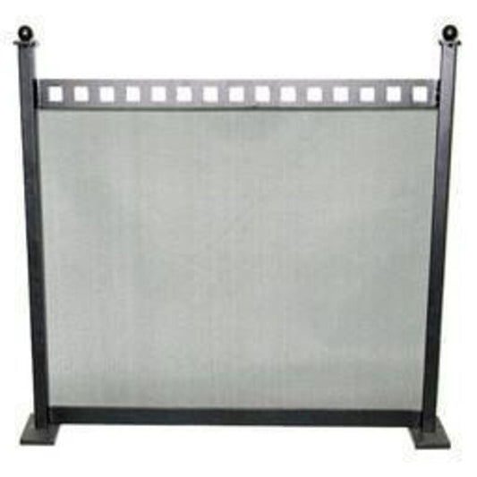 C PARASCINTILLE A PANNELLO 63,5X61,5 P/CAMINO NERO