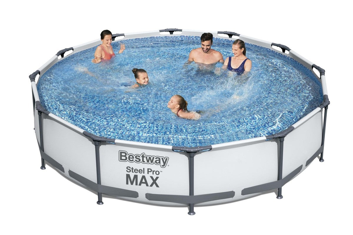 PISCINA STEEL PRO MAX C/ESTRUCTURA Y BOMBA D 366X76 56416