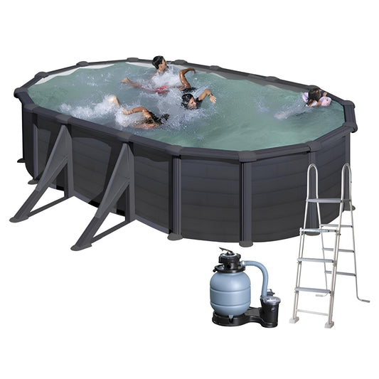 PISCINA OVALE GRE GRANADA KIT PROV GF