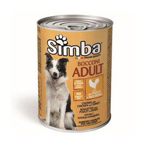 ALIMENTO PARA PERROS MONGE SIMBA (24 UNID.) 415 G
