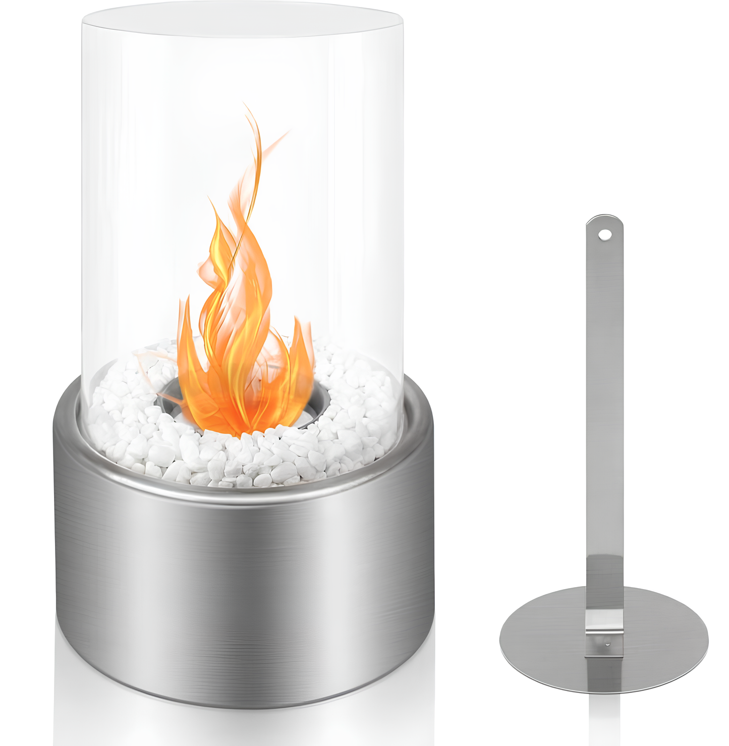 CHEMINÉE DE TABLE À L'ÉTHANOL