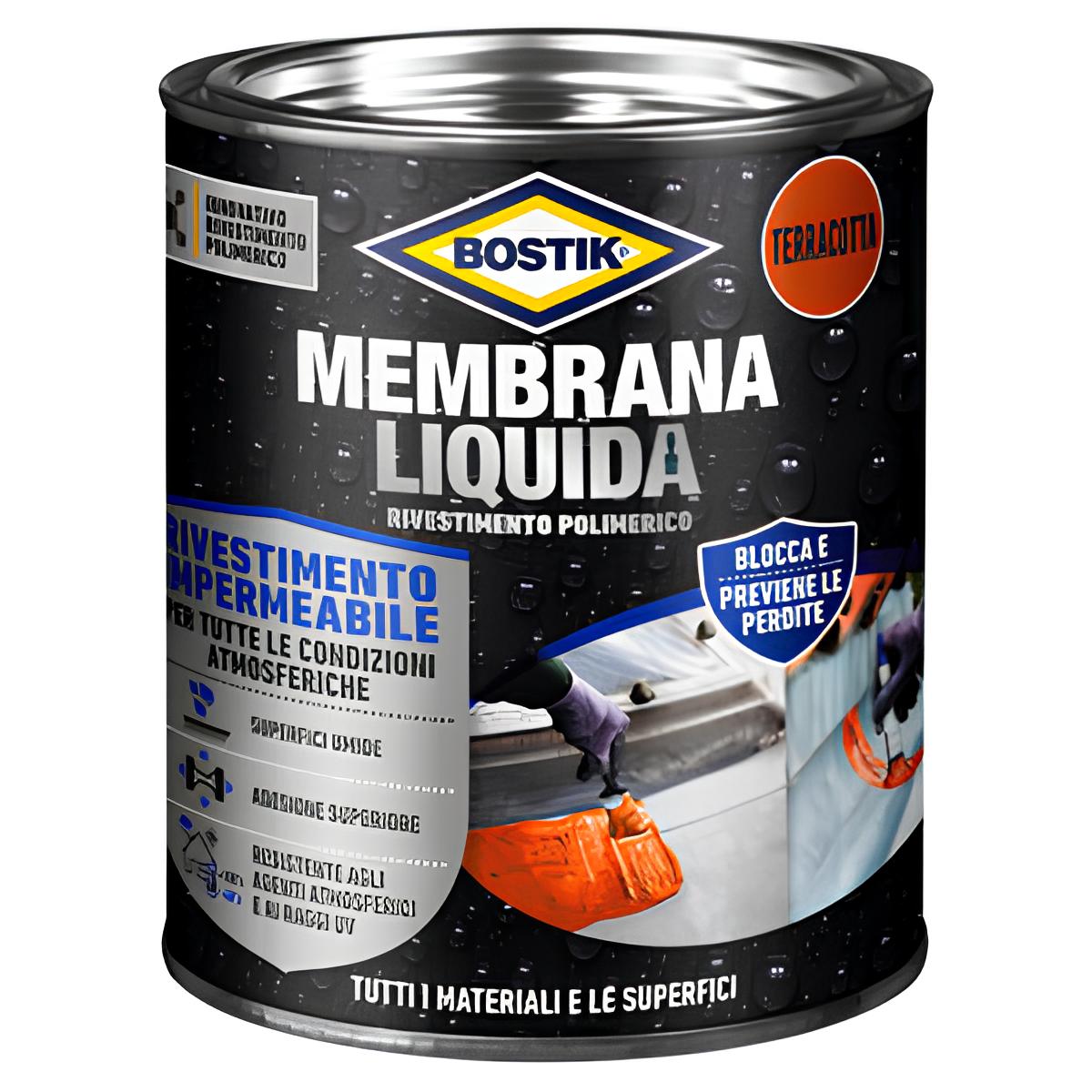 BOSTIK MEMBRANE LIQUIDE REVÊTEMENT POLYMÈRE 1 KG