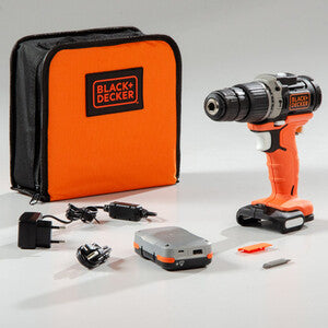 B+D TRAPANO C/PERC BDCHD12S1-QW 12V 2 VELOCITA'