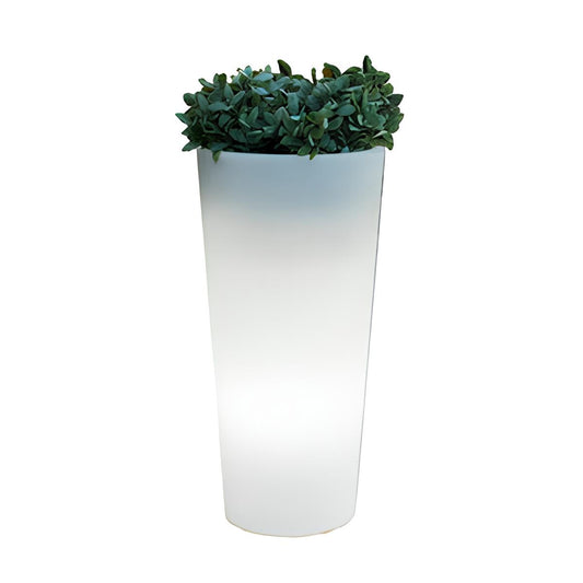 VASO SOLARE FICUS LED D29XH59CM RGB CON TELECOMANDO