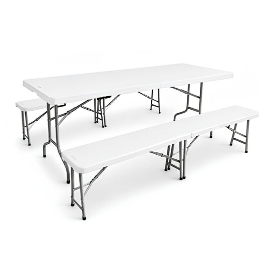 SET BIRRERIA IN ACCIAIO E HDPE 183X75XH74CM