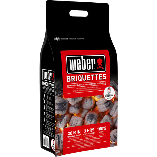 WEBER BRIQUETTES DE CHARBON