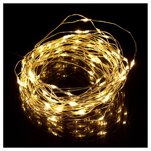 GUIRNALDA DE LUCES A PILAS 100 LUCES LED