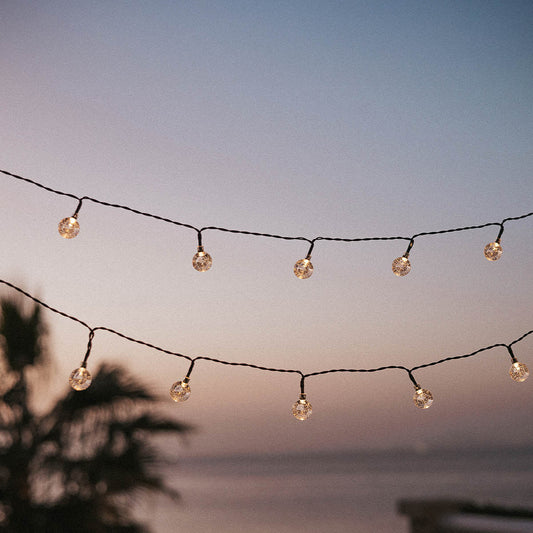 GUIRLANDE LUMINEUSE GRISELDA BRILLANT SOLAIRE CRÉPUSC.