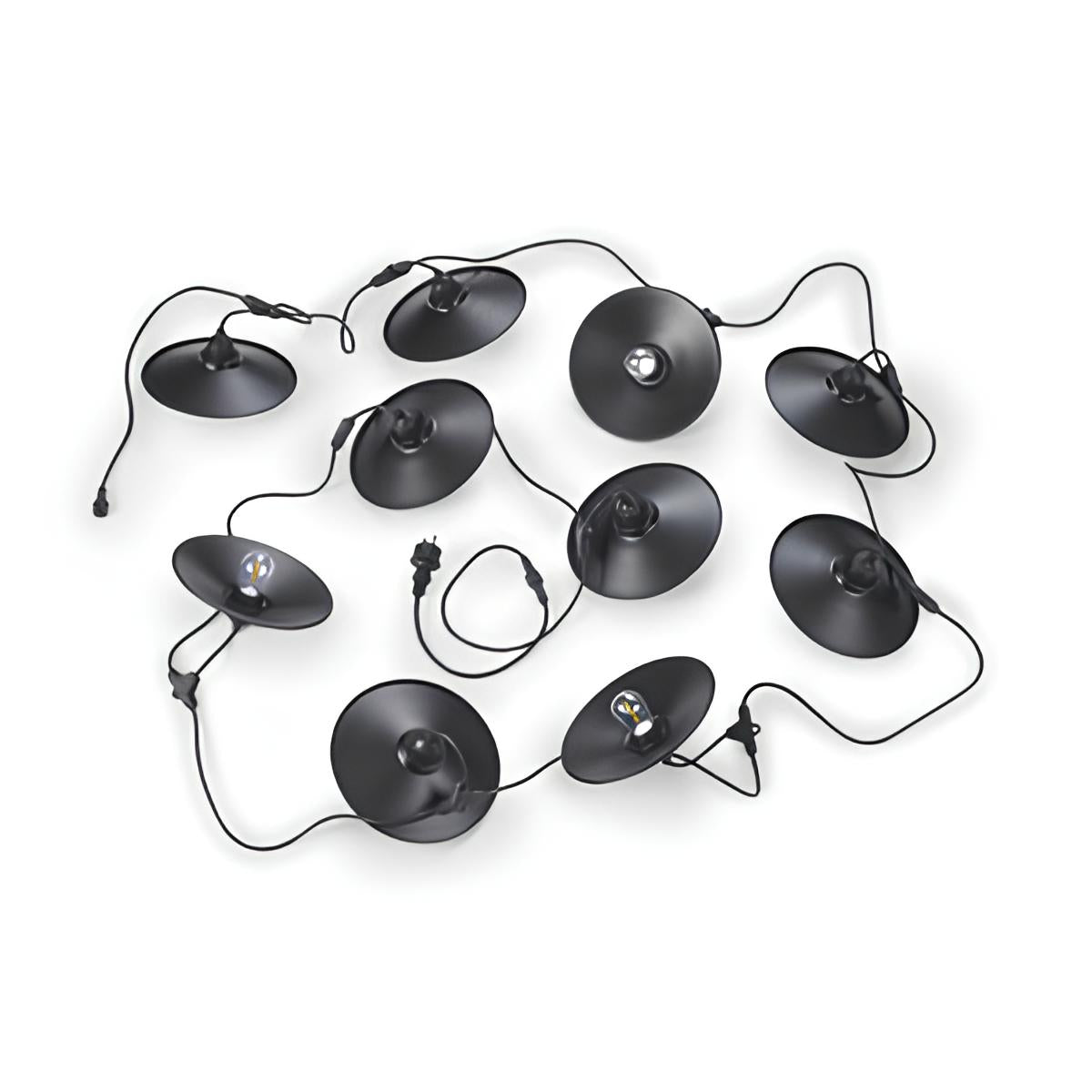 GUIRNALDA LUMINOSA DE EXTERIOR CHAIN 10 DIFUSORES