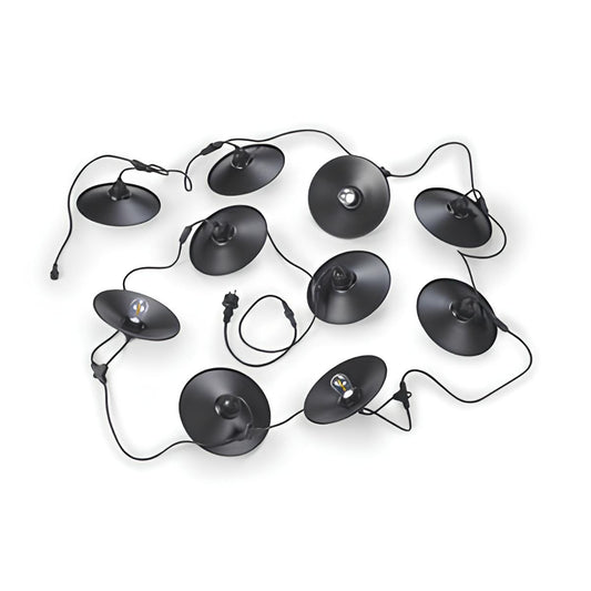 GUIRNALDA LUMINOSA DE EXTERIOR CHAIN 10 DIFUSORES