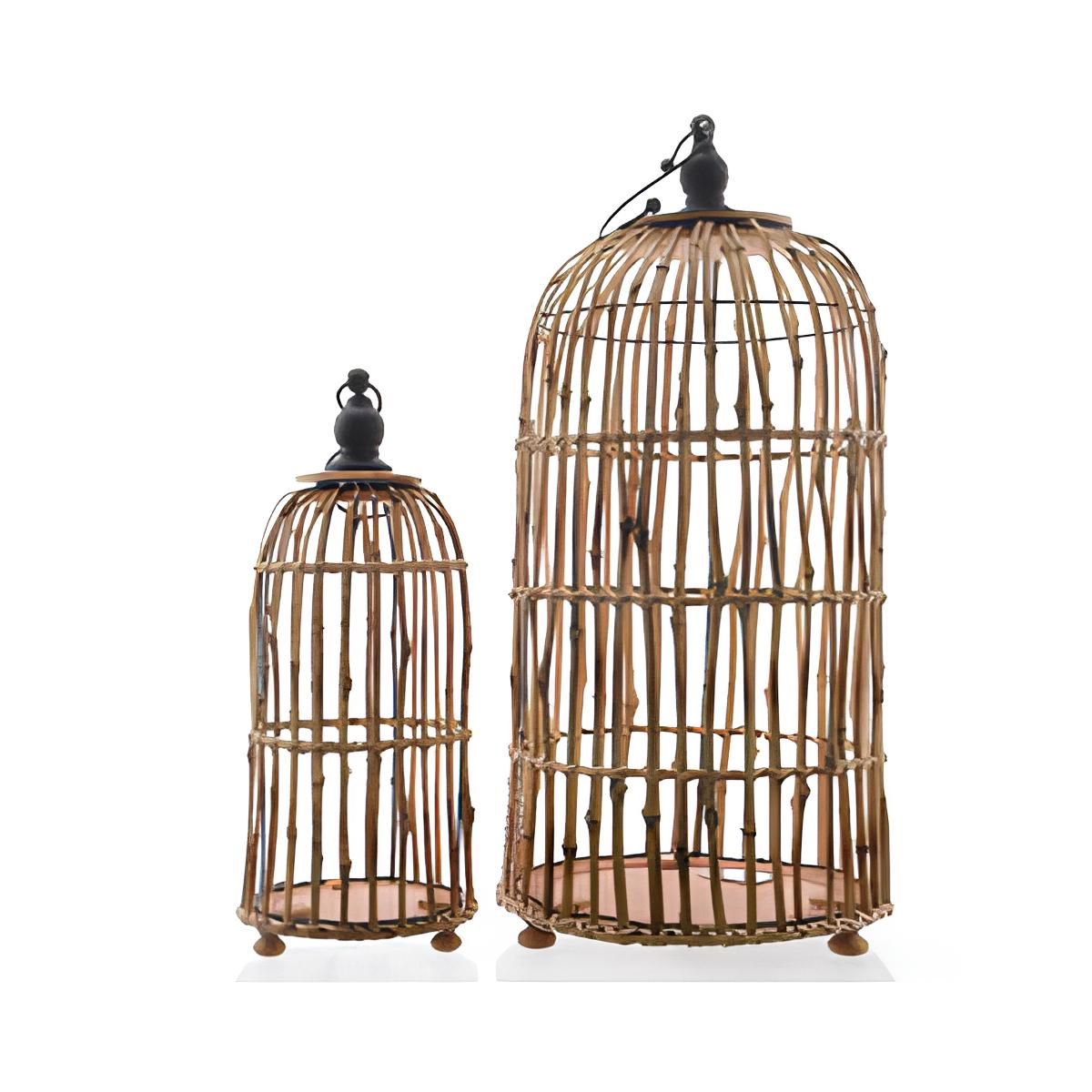 GABBIA IN BAMBOO CM.58X29D