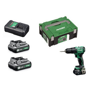 HIKOKI TALADRO ATORNILLADOR DV12DD 12V C/PERC. BRUSHLESS