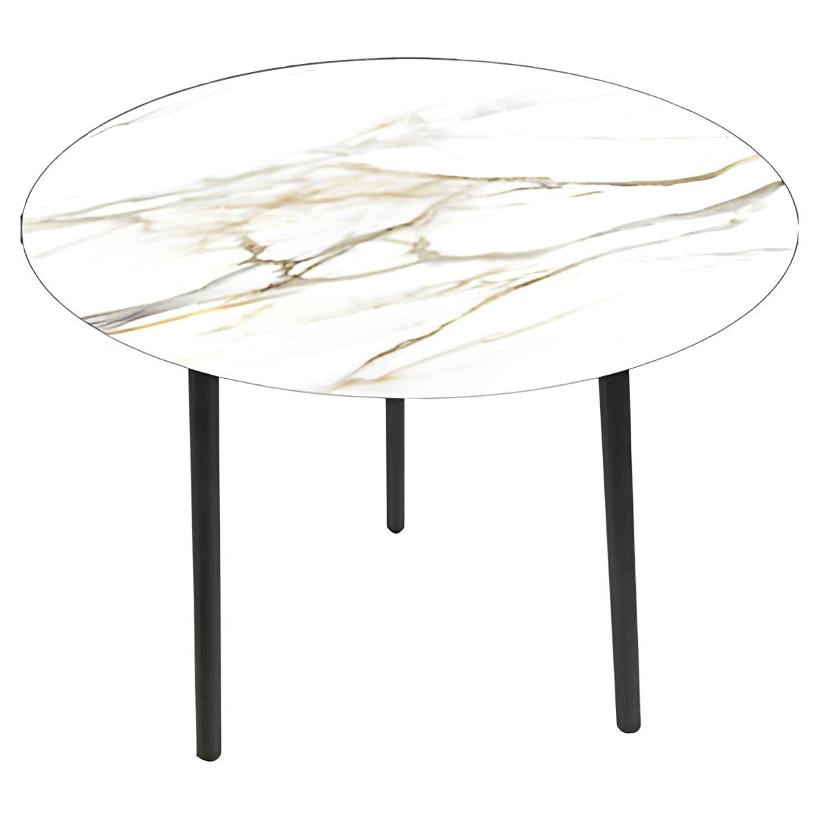 TABLE BASSE EN VERRE TREMPÉ Ø40XH40