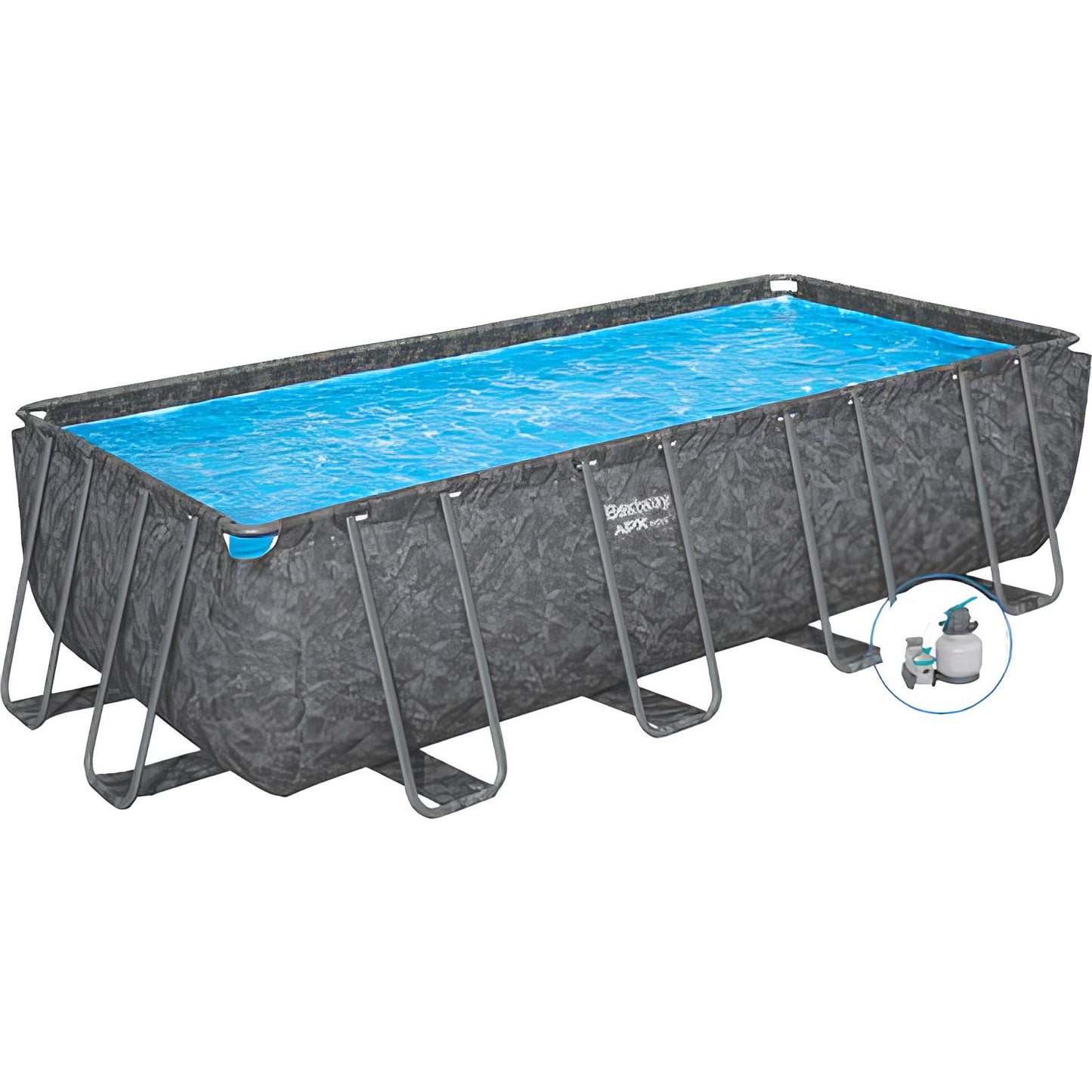 PISCINA APX 365 561KA BESTWAY FILTRO A SABBIA LT/H 6.056 CM 549X274 H.CM 132