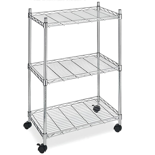 ÉTAGÈRE SÉRIE AMERICA 3 TABLETTES 60X35XH83 CM