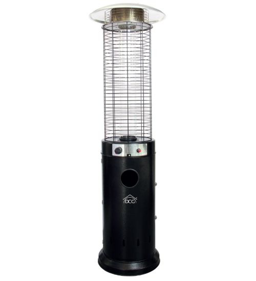 POÊLE À GAZ D'EXTÉRIEUR AÉRIEN 11KW NOIR