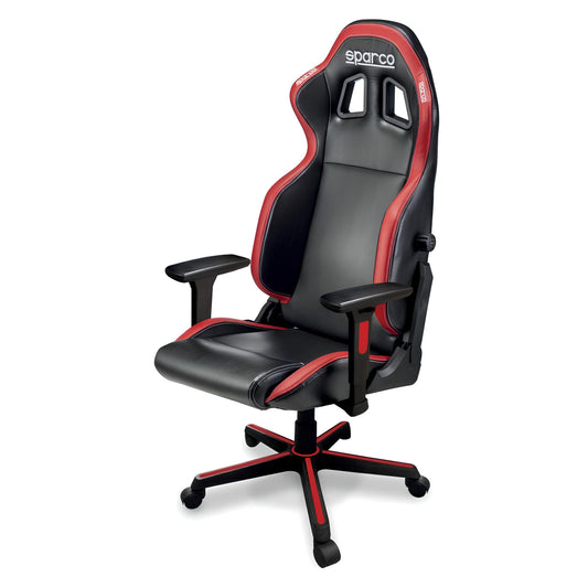 SPARCO SILLÓN DE OFICINA ICON SKY NEGRO ROJO 2019