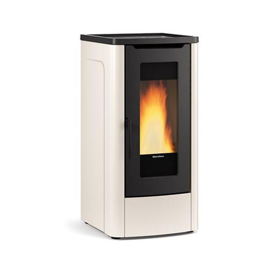 STUFA PELLET CANALIZ 10 KW DAHIANA PLUS 5.0 AVORIO