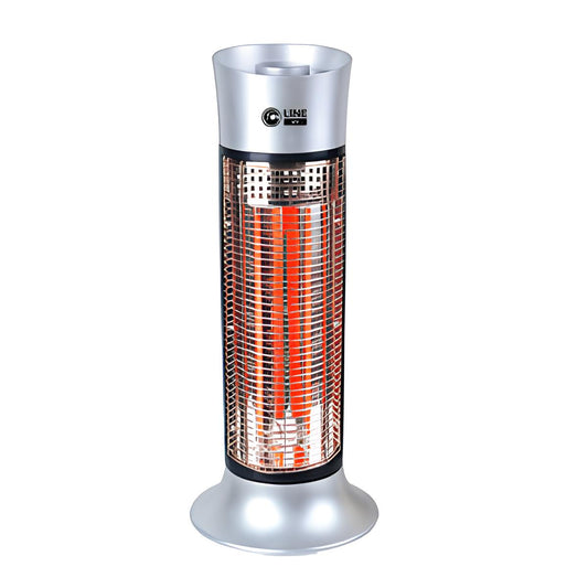C STUFA A TORRE C/LAMPADE CARBONIO OSCILLAN 450/900W