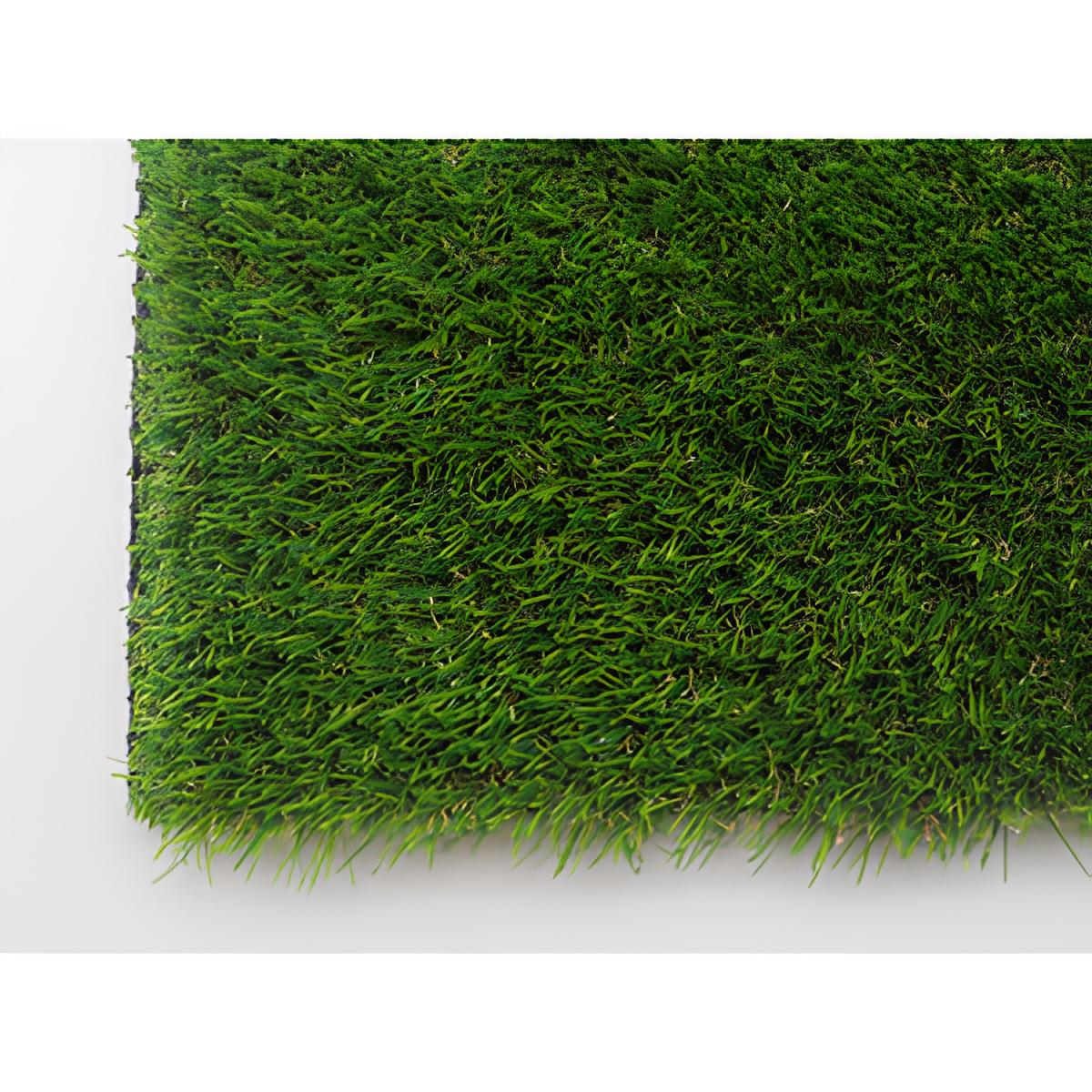 GAZON SYNTHÉTIQUE ÉPAISSEUR 40MM H2X25M HARPE40 (Prix au m²)