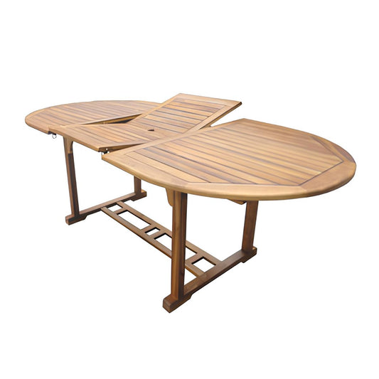 TAVOLO LEGNO ALLUNGABILE 240/180X100XH75CM